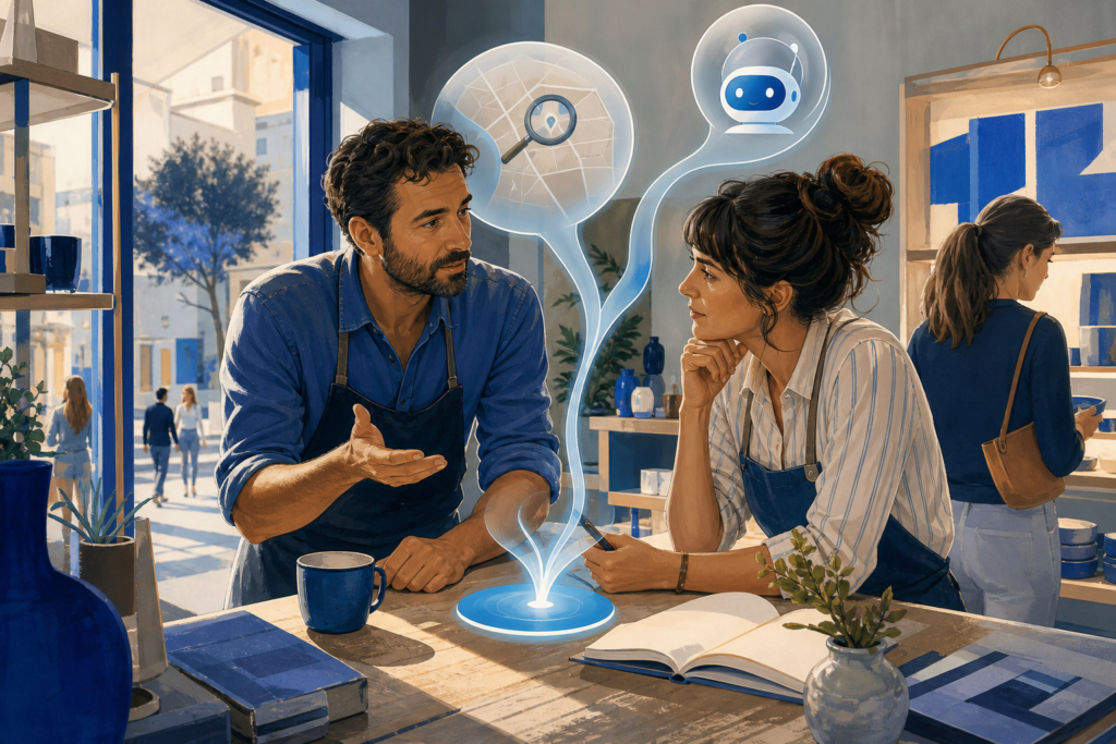 visibilité auprès des assistants IA